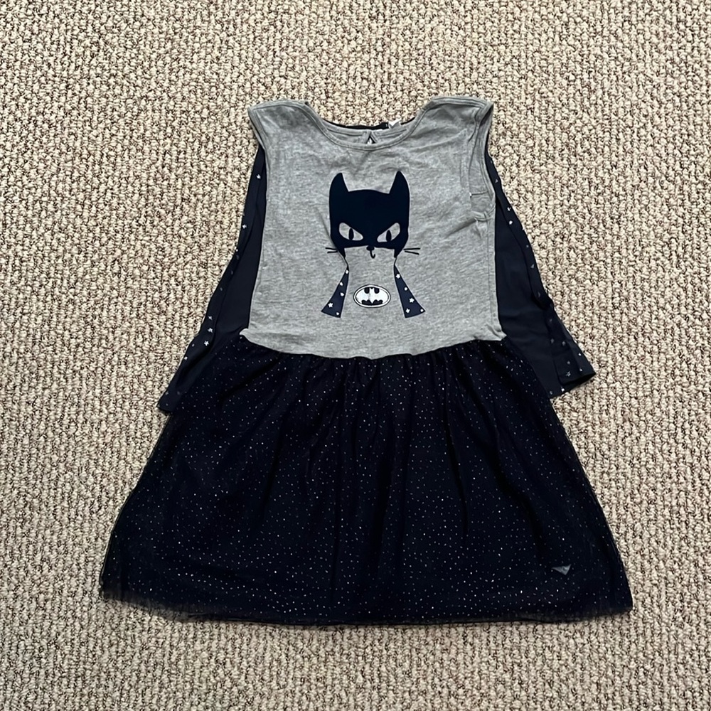 Gap Girls Size 5T Tank Dress with removable cape.